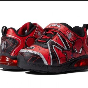 8c light up spiderman shoes
